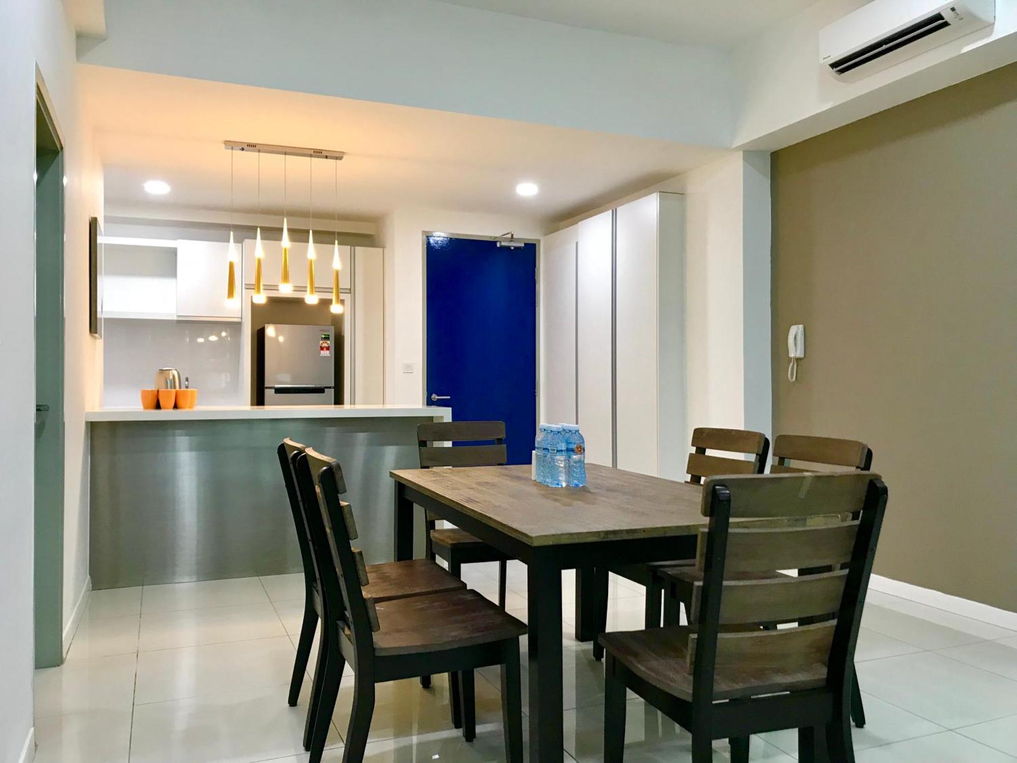 68sqm 2 bedroom, 1 private bathroom Apartament in Districtul Central de Afaceri Kota Kinabalu Exterior foto