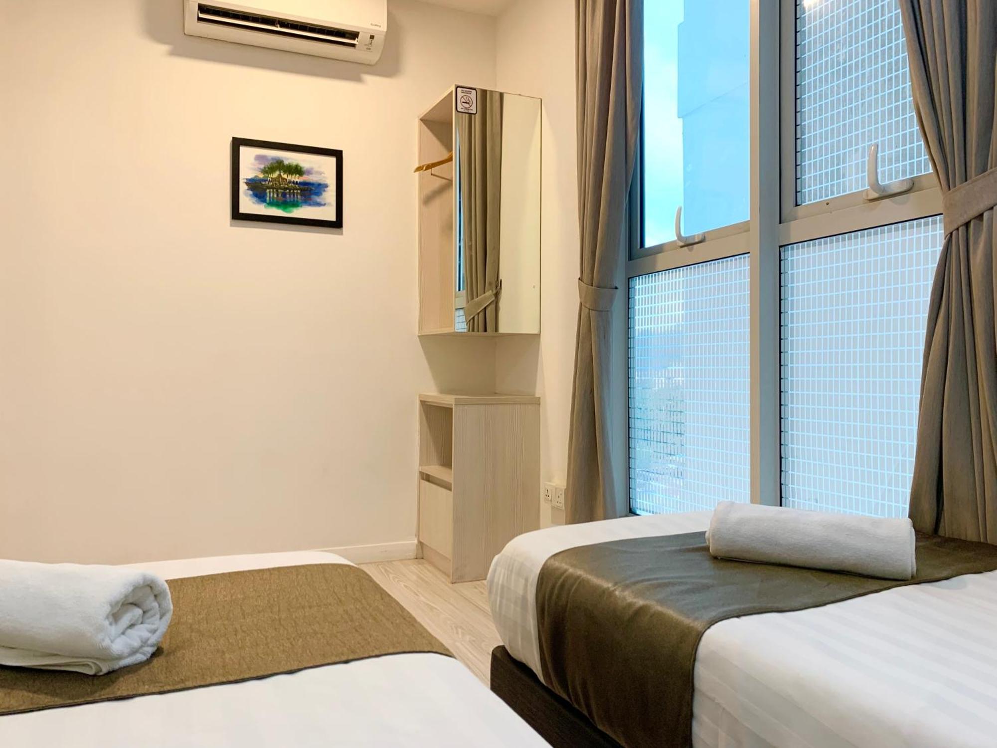 68sqm 2 bedroom, 1 private bathroom Apartament in Districtul Central de Afaceri Kota Kinabalu Cameră foto