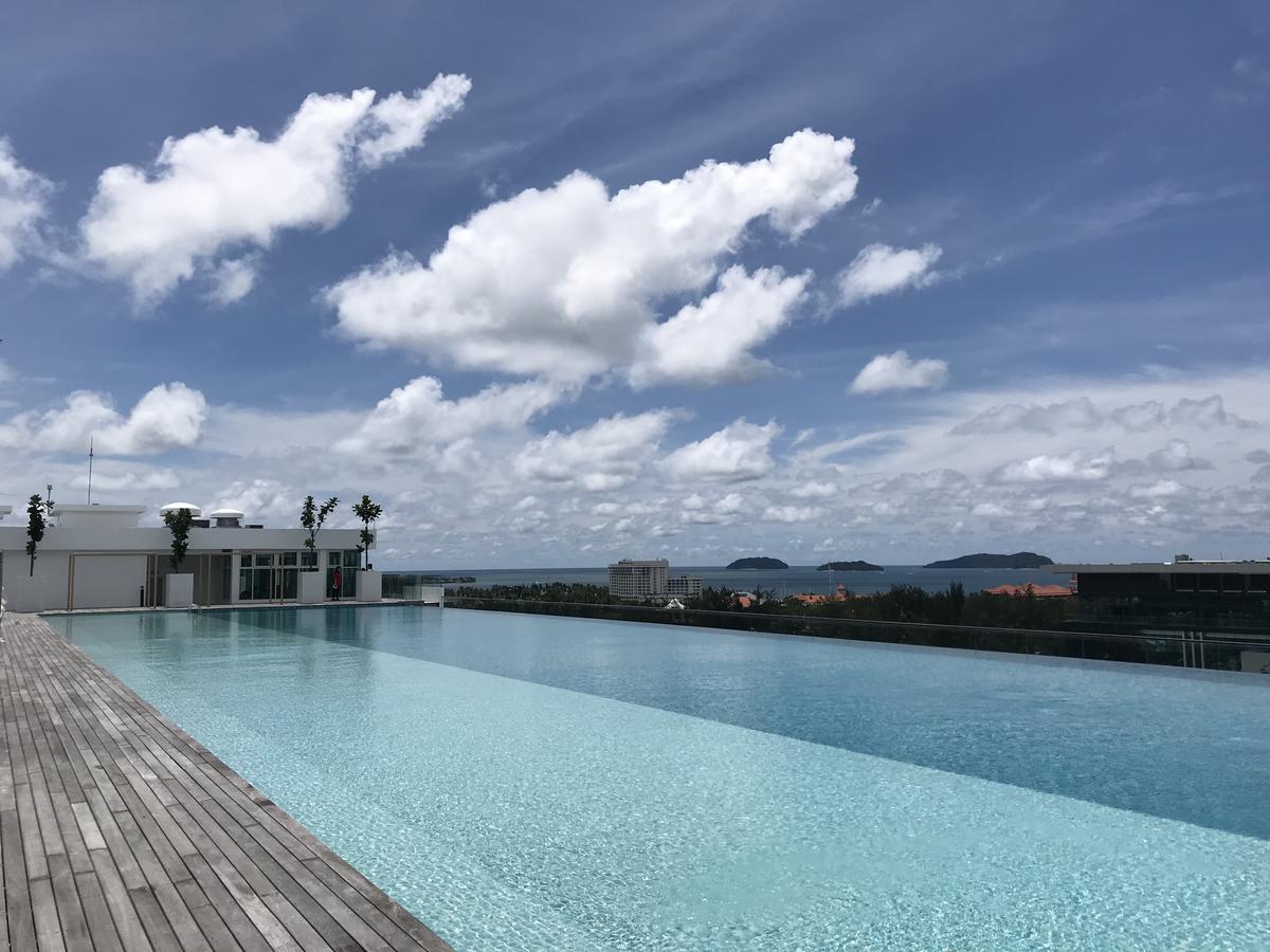68sqm 2 bedroom, 1 private bathroom Apartament in Districtul Central de Afaceri Kota Kinabalu Exterior foto